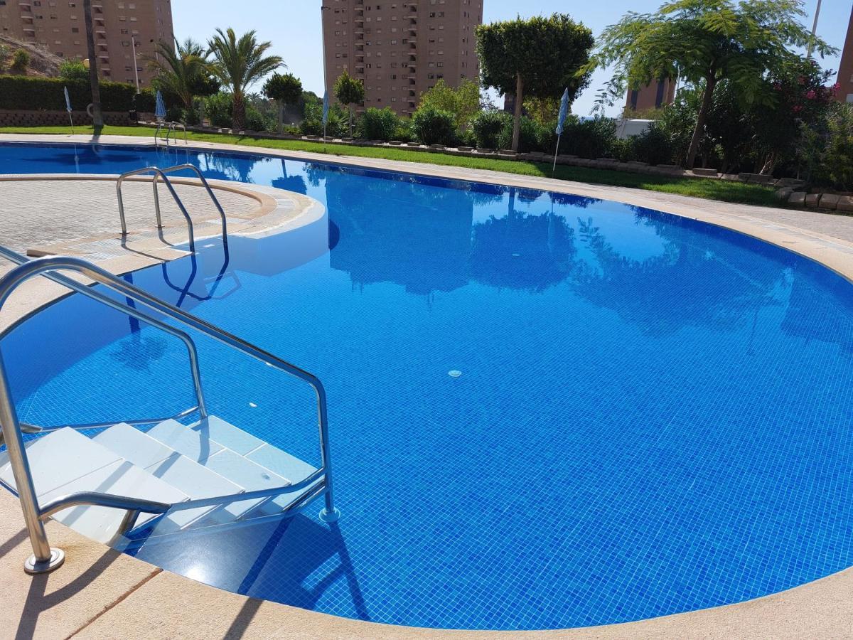 Las Marinas 8O Con Vistas Al Mar Y Piscina By Vero Benidorm Eksteriør billede