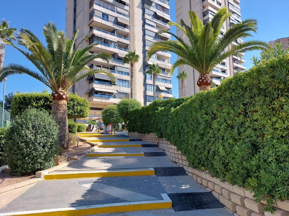 Las Marinas 8O Con Vistas Al Mar Y Piscina By Vero Benidorm Eksteriør billede