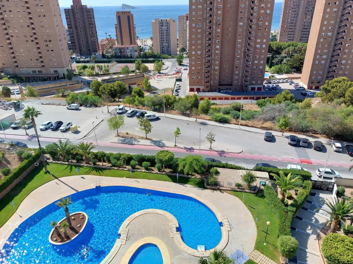 Las Marinas 8O Con Vistas Al Mar Y Piscina By Vero Benidorm Eksteriør billede