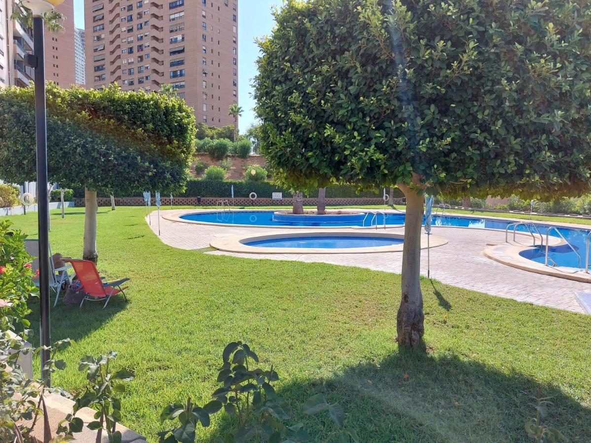Las Marinas 8O Con Vistas Al Mar Y Piscina By Vero Benidorm Eksteriør billede