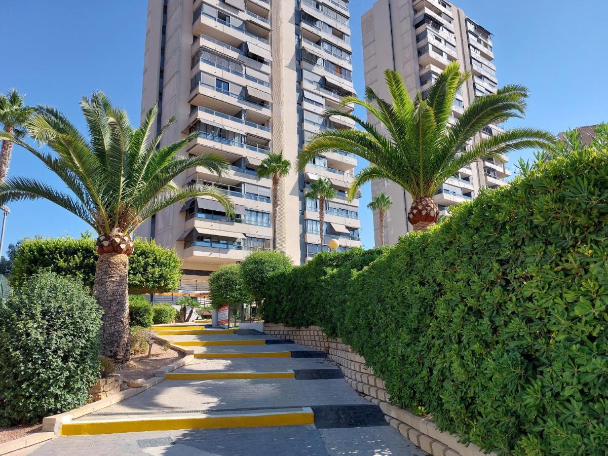 Las Marinas 8O Con Vistas Al Mar Y Piscina By Vero Benidorm Eksteriør billede