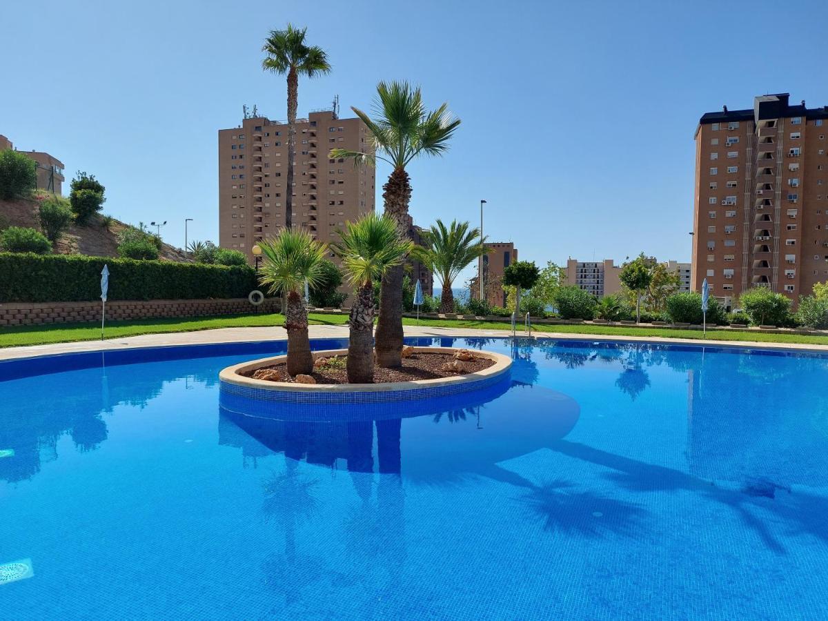 Las Marinas 8O Con Vistas Al Mar Y Piscina By Vero Benidorm Eksteriør billede