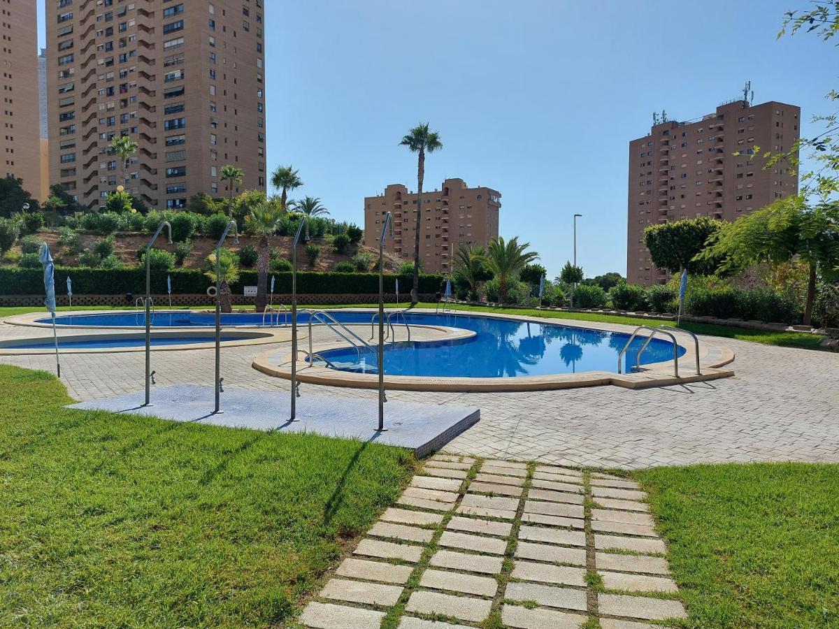 Las Marinas 8O Con Vistas Al Mar Y Piscina By Vero Benidorm Eksteriør billede