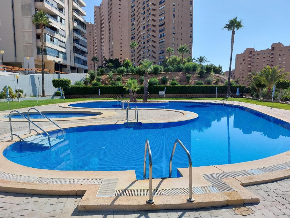 Las Marinas 8O Con Vistas Al Mar Y Piscina By Vero Benidorm Eksteriør billede